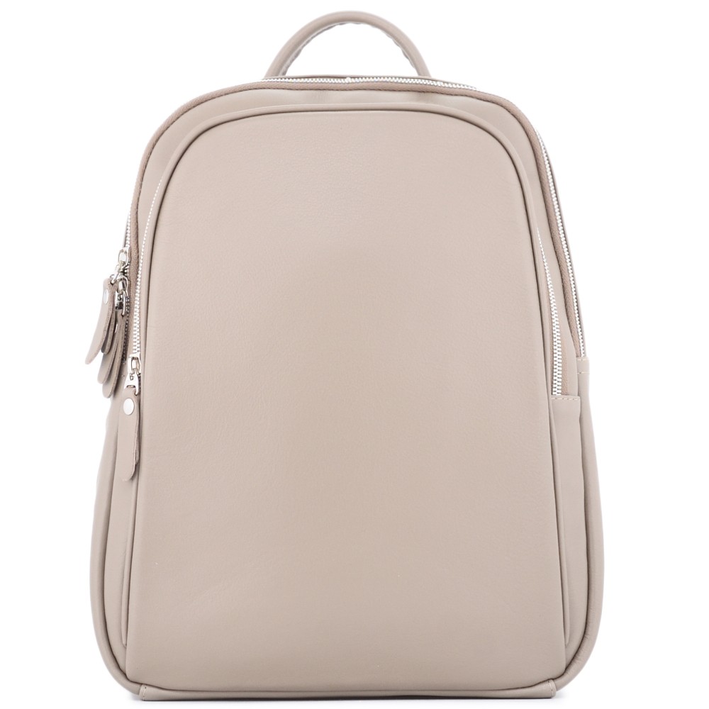 Кожаный рюкзак "Рамона" (капучино)