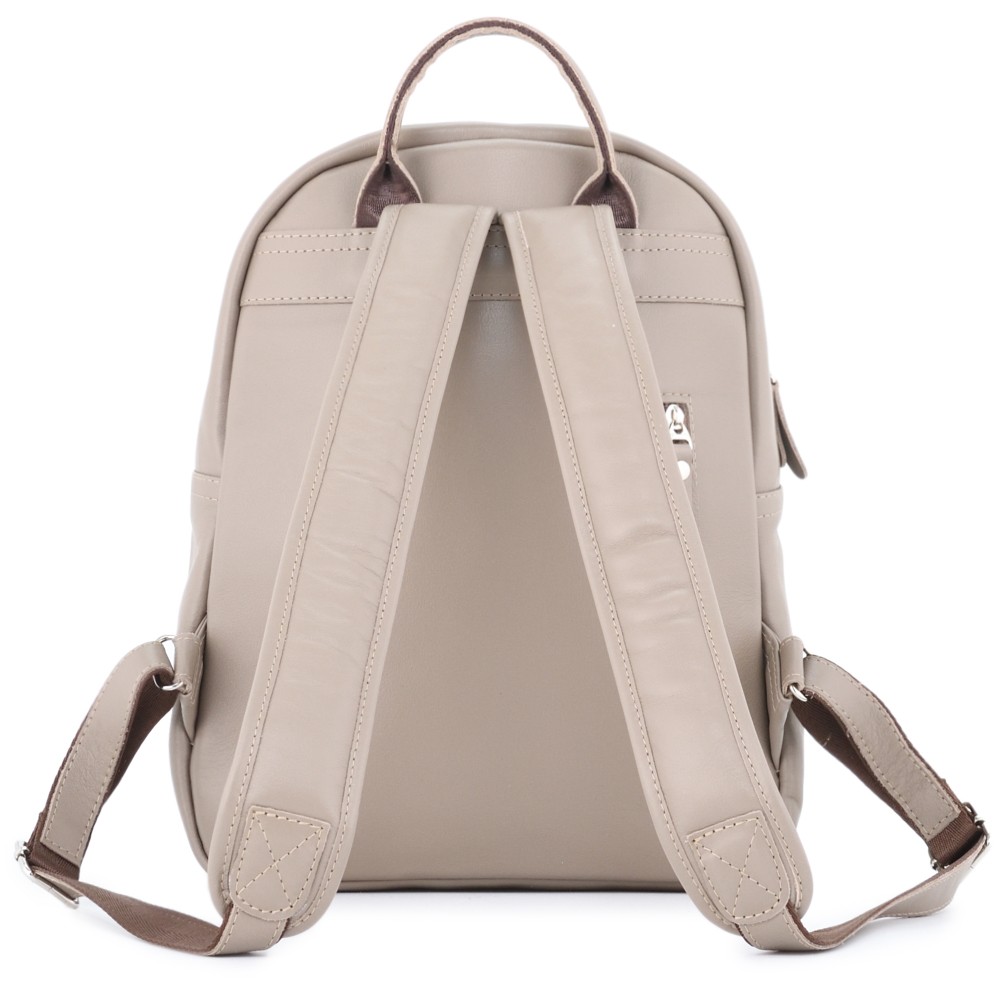 Кожаный рюкзак "Рамона" (капучино)