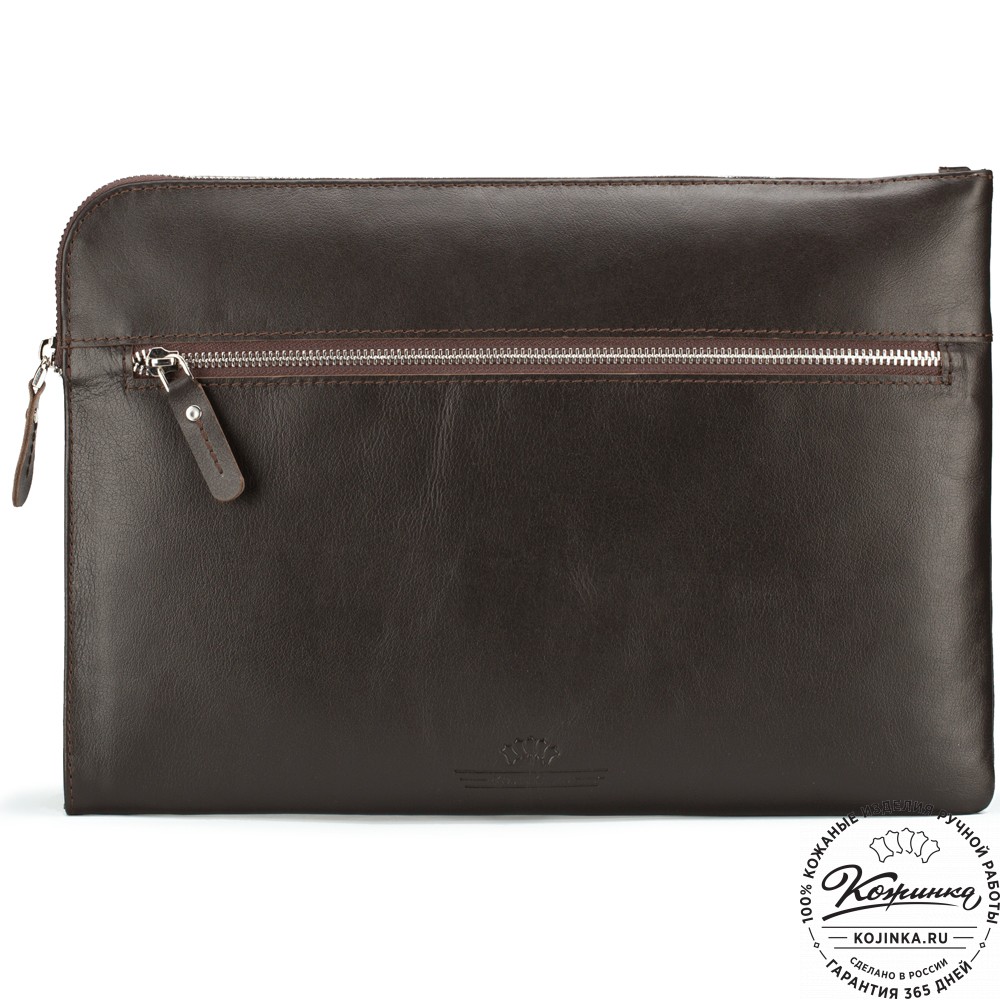 Папка для документов "Бэн" (тёмно-коричневая)