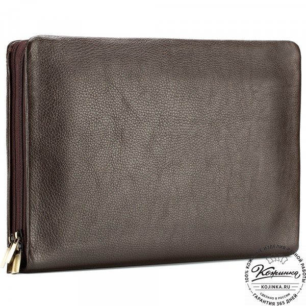 Папка для документов "Холли" (тёмно-коричневая). фото 1