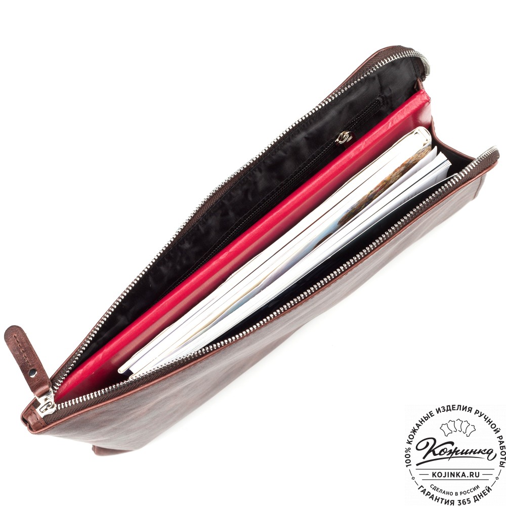 Папка для документов "Бэн" (коричневый антик)