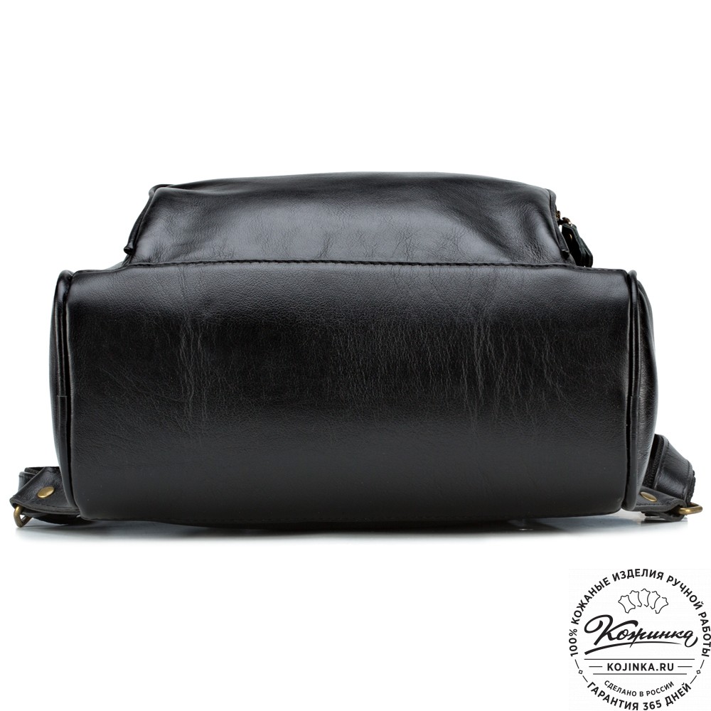 Кожаный рюкзак "Пандора" (чёрный)