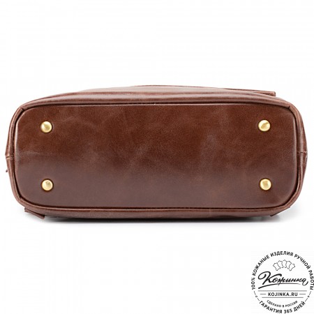 Кожаный рюкзак "Артемида" (коричневый)