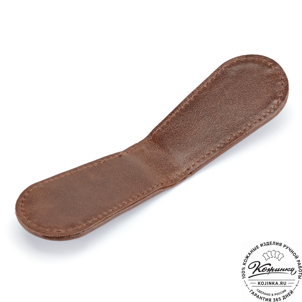 Кожаный зажим для денег "Бонн" (коричневый)