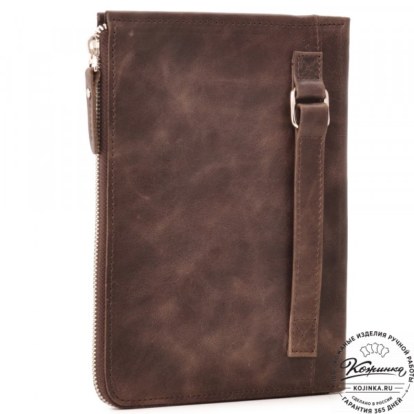 Кожаная папка для документов "Кейптаун" (темно-коричневый антик). фото 1