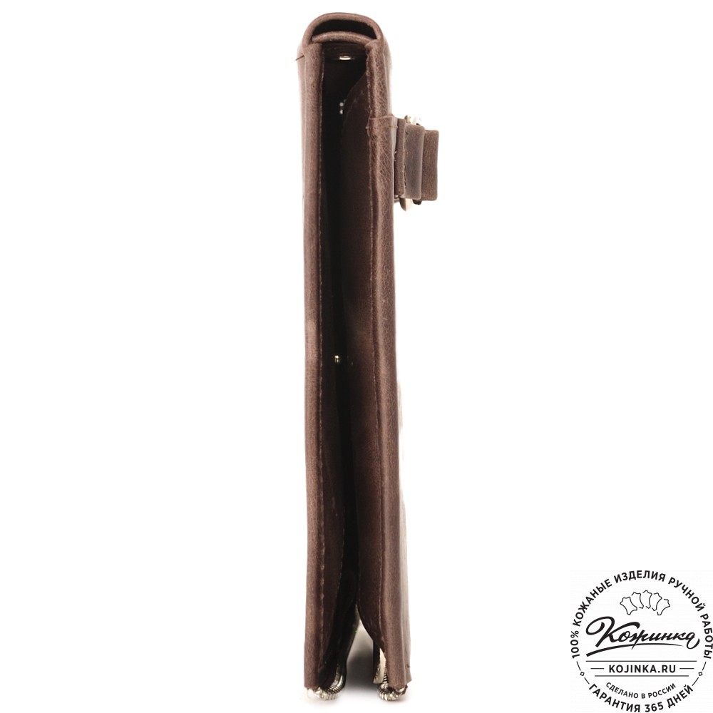 Кожаная папка для документов "Кейптаун" (темно-коричневый антик)