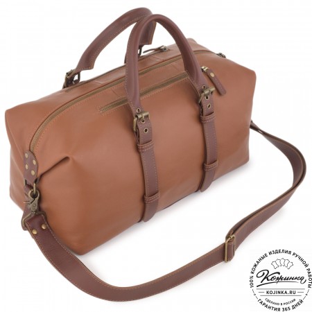 Дорожно-спортивная сумка "Вашингтон" (рыжая)