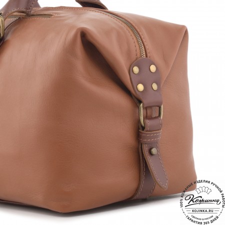 Дорожно-спортивная сумка "Вашингтон" (рыжая)