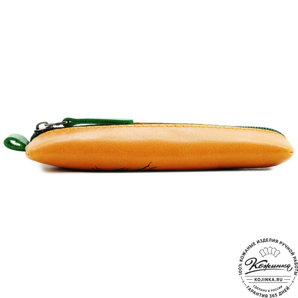 Кожаная ключница «Соло» "Чиполлино" (желтый) 