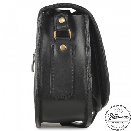 Кожаная сумка ручной работы "Джульетта-нью" "Змея"