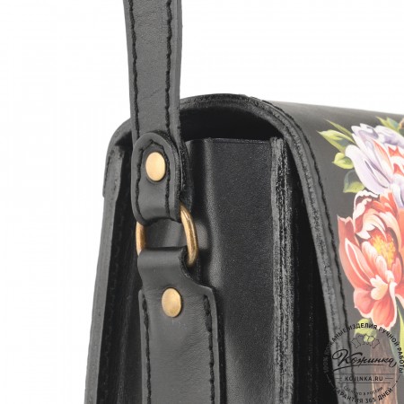 Кожаная сумка ручной работы "Джульетта-нью" "Змея"