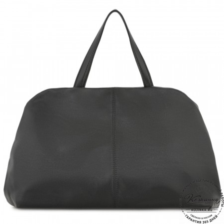 Женская кожаная сумка "Испания" (черная)