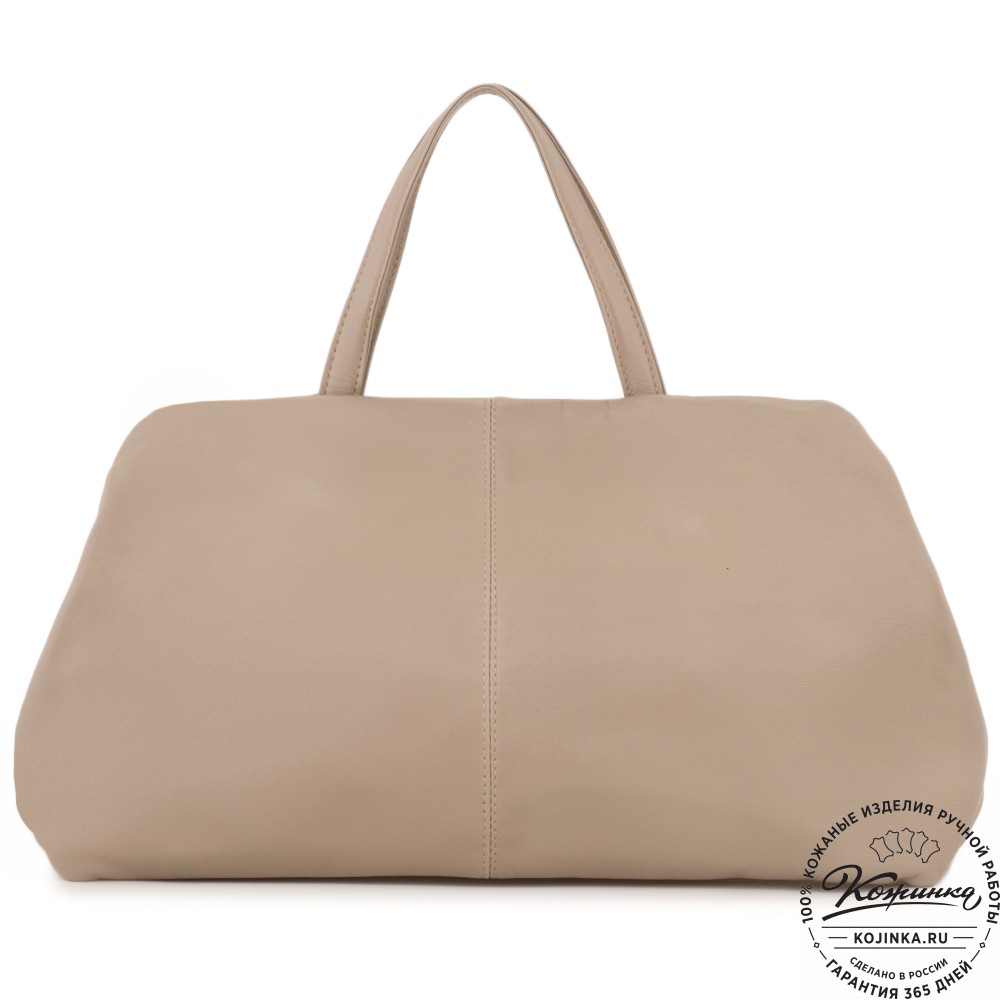 Женская кожаная сумка "Испания" (капучино)