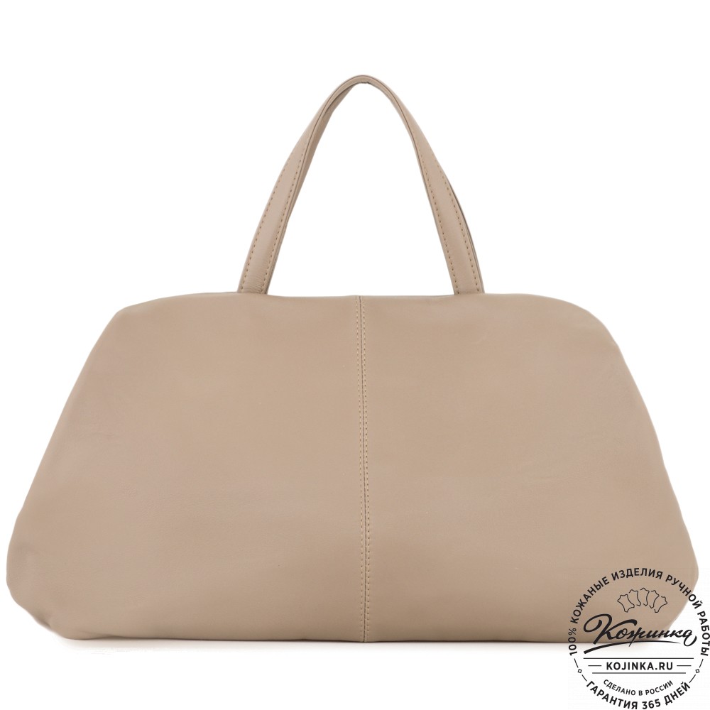 Женская кожаная сумка "Испания" (капучино)