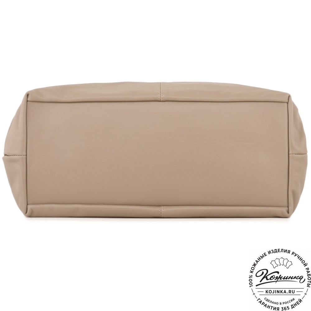 Женская кожаная сумка "Испания" (капучино)