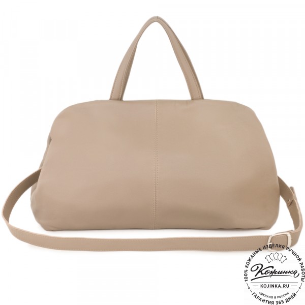 Женская кожаная сумка "Испания" (капучино). фото 1