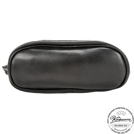 Женский кожаный рюкзак "Гейша" (чёрный)