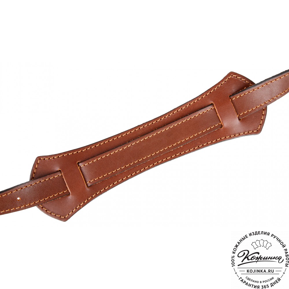 Кожаный портфель "Сатчел"  (коричневый)