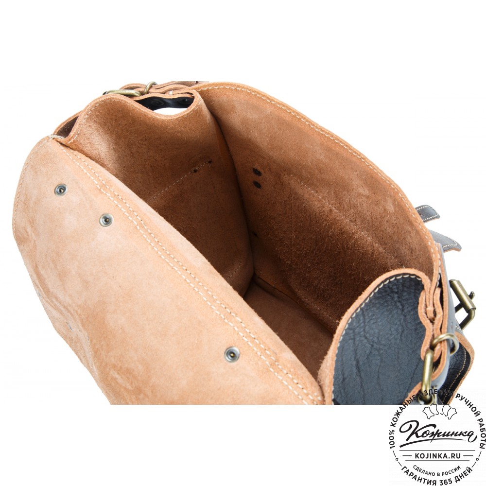 Кожаный ранец "Максимус 3" (коричневый эксклюзив)